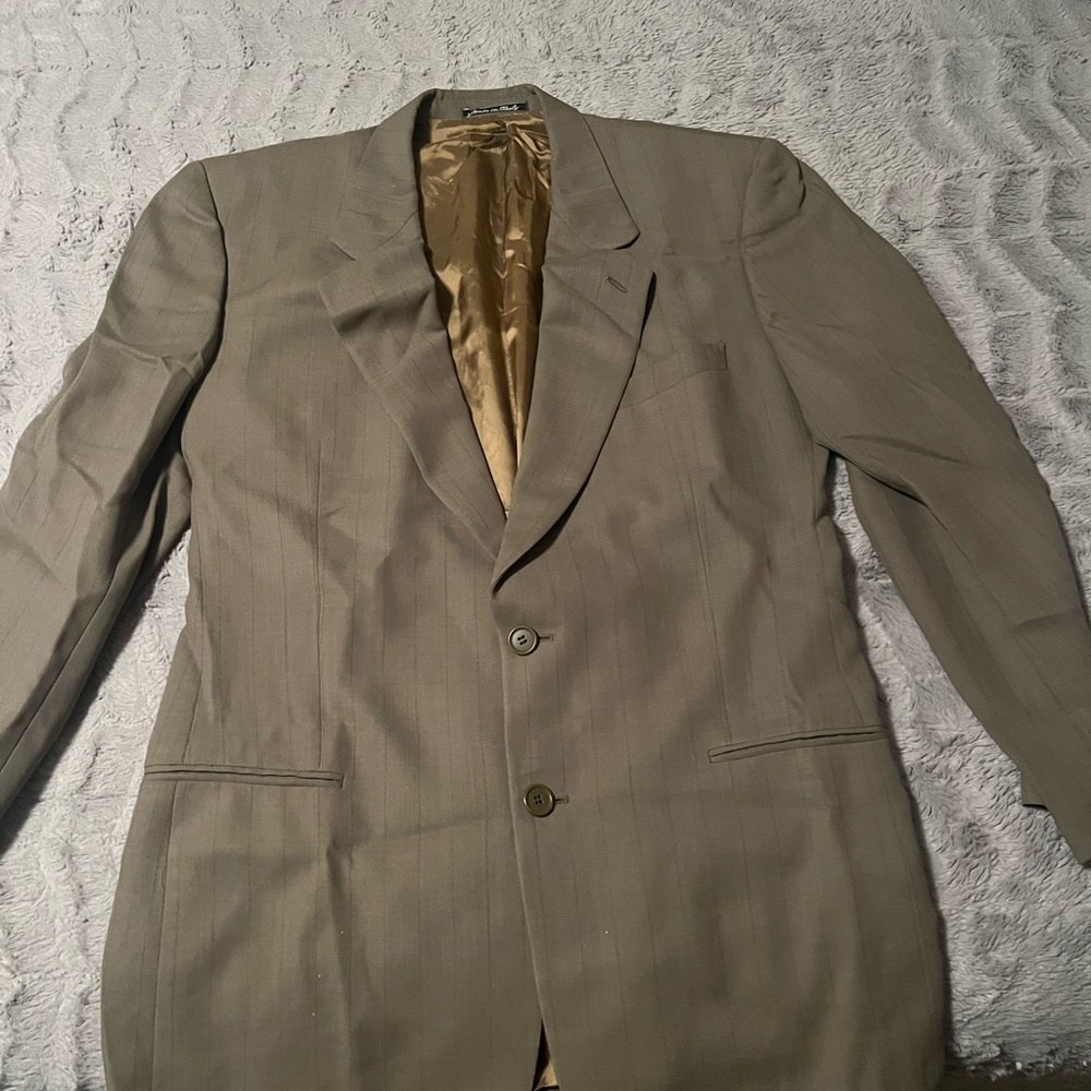 Giorgio Armani wool-silk suit